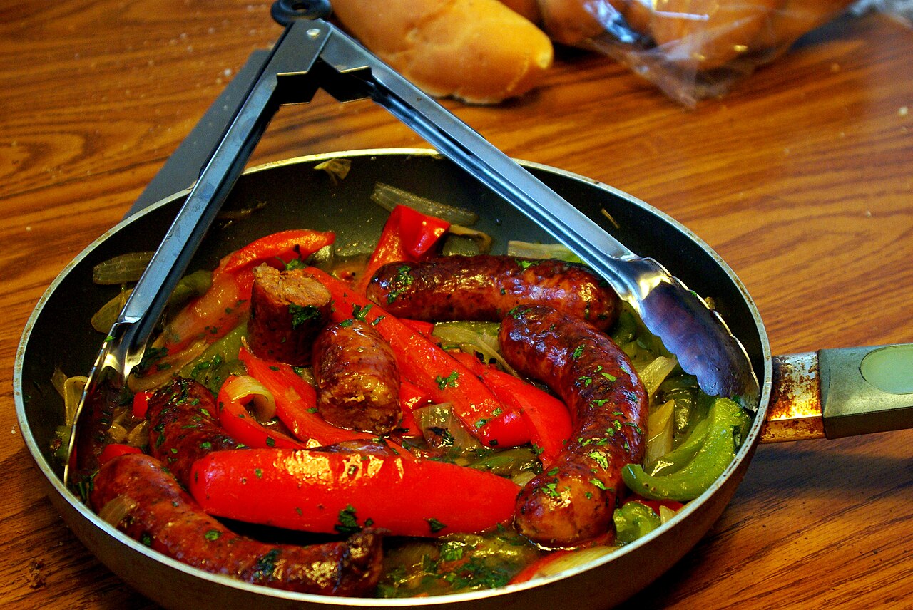 Sausage and Peppers Skillet